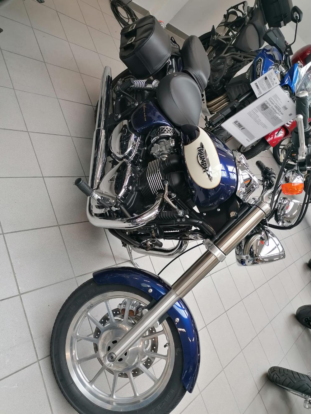 Motorrad verkaufen Triumph Bonneville America Ankauf